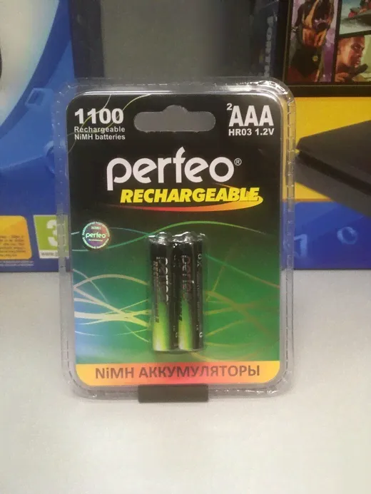  AAA 1100mAh 2 Perfeo AAA1100mAh 2BL , 