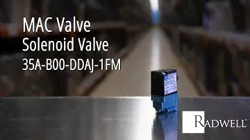 MAC Valve: Solenoid Valve 35A-B00-DDAJ-1FM
