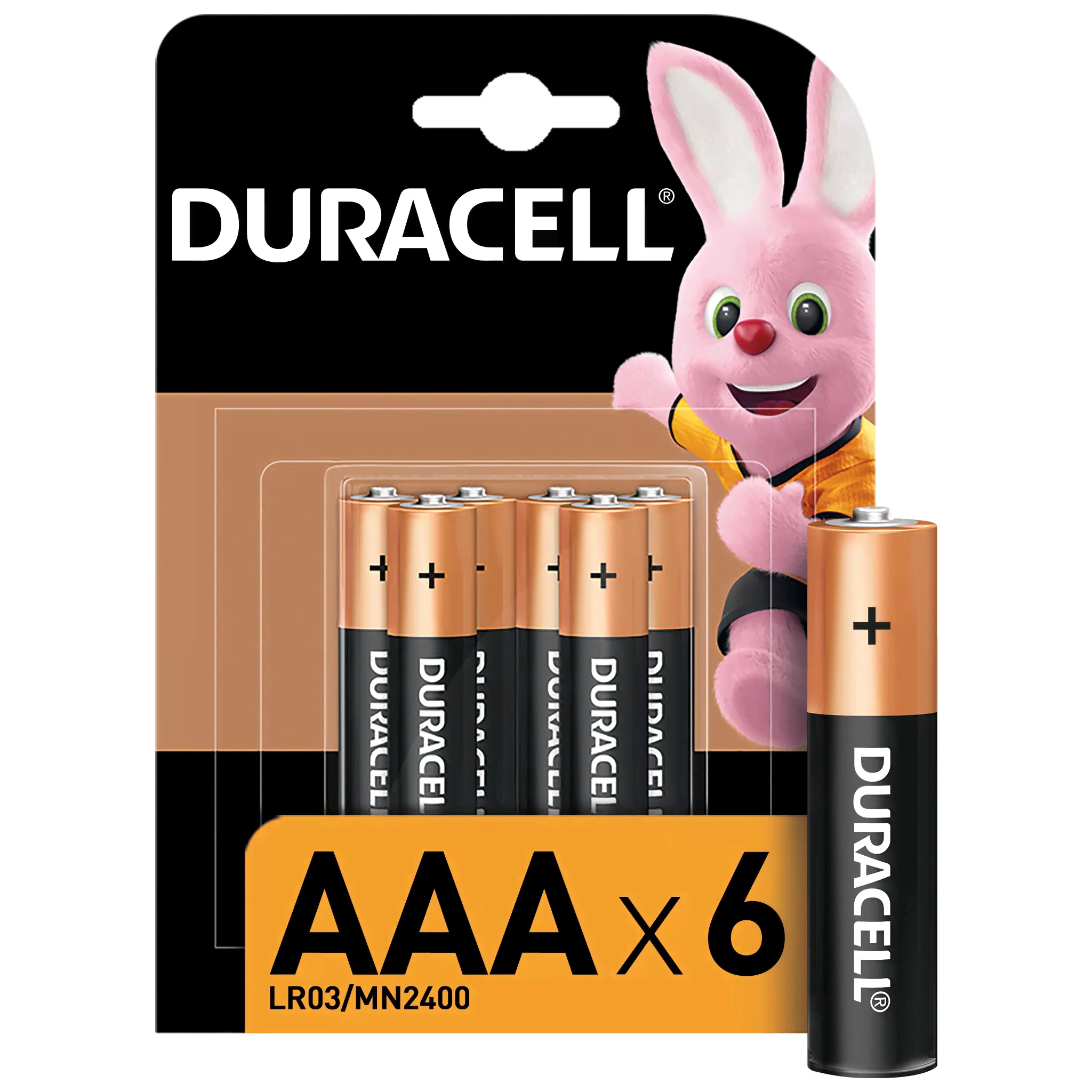 Батарейка алкалиновая Duracell Basic AAA, 6 шт.-0