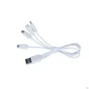 4 шт. ZNTER 1 5 в AAA 600 мАч перезаряжаемая литиевая батарея USB полимерная