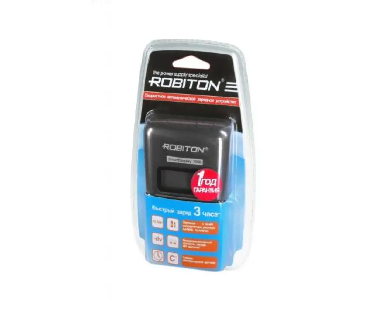 Зарядное устройство Robiton SmartDisplay 1000 (AA/AAA)