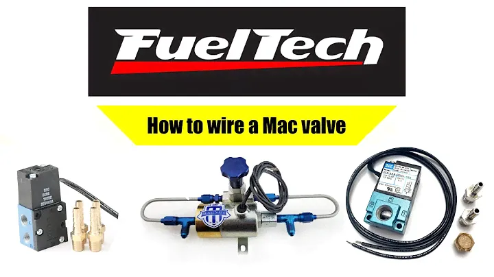 How to wire a mac valve / boost control for fueltech and setting it up