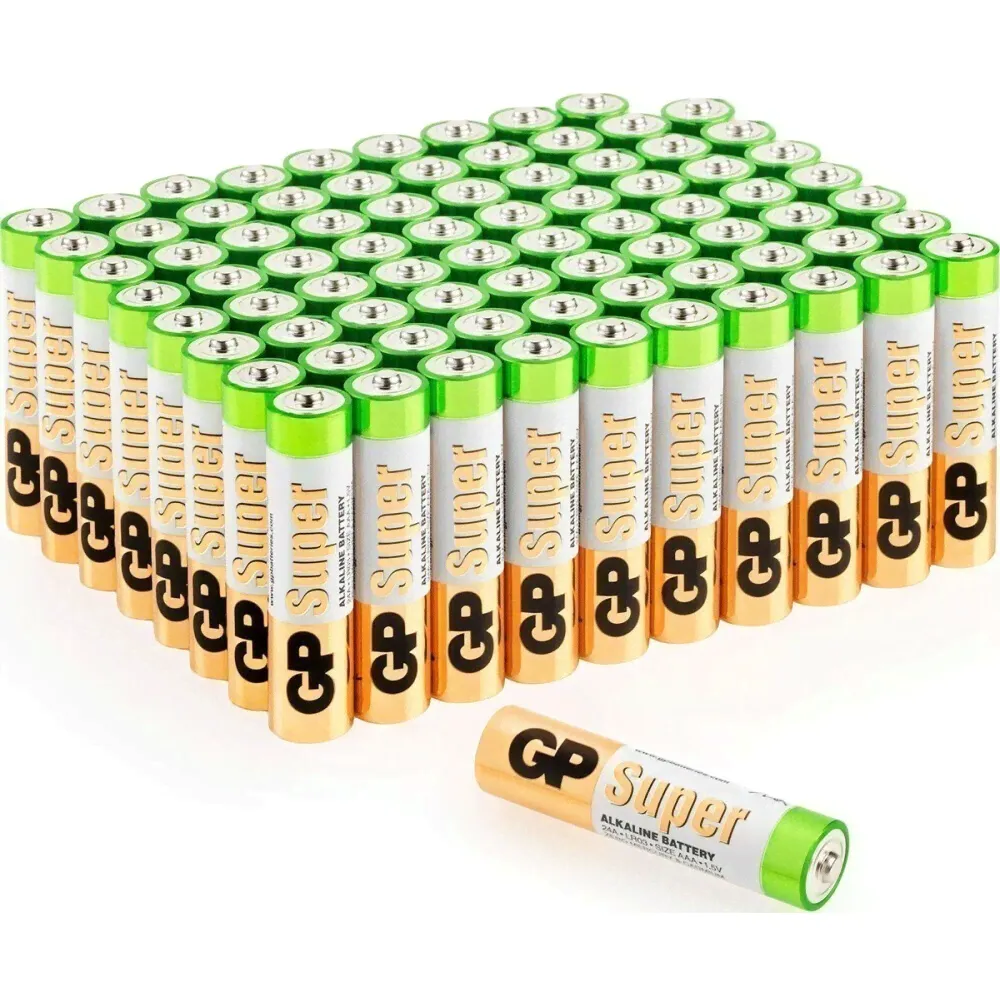 Батарейка GP 24A Super Alkaline (AAA, 80 шт.)