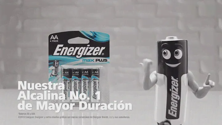 Energizer MAX PLUS: Nuestra alcalina de mayor duración