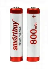 Аккумулятор AAA (мизинчиковый) Smartbuy аккумулятор AAA/R03 NiMh 800 mAh (24/240) (SBBR-3A02BL800)