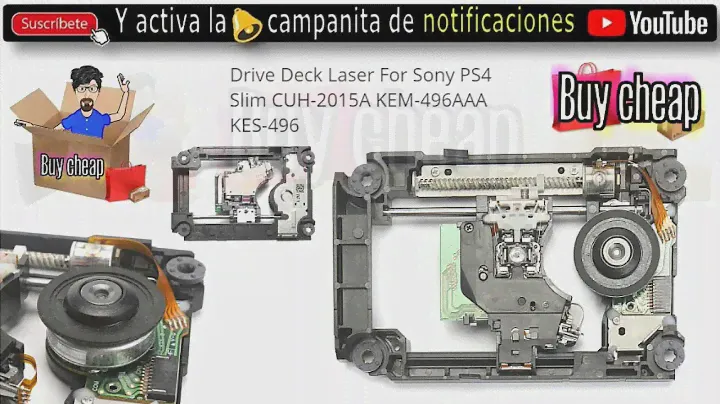 Drive Deck Laser para Sony PS4 Slim CUH 2015A KEM 496AAA KES 496