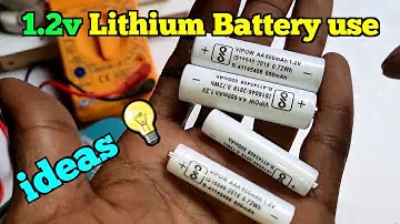 Lithium Battery 1.2v use in Hindi || AAA BATTERY || AA BATTERY || ELECTRONICS VERMA