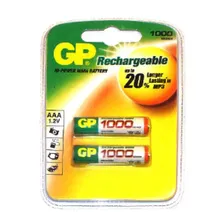 Аккумулятор AAA GP 1000mA (2шт) 2BL