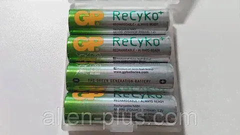 Аккумулятор GP Green Generation ReCyko+ АА 1.2V 2000mAh Ni-MH