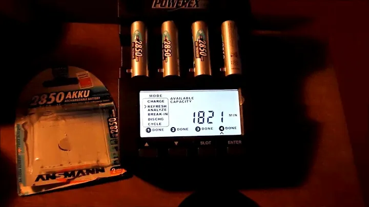 Ansmann AA capacity test