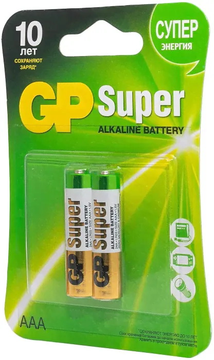 Батарейки GP 24A LR03 AAA 2шт-1