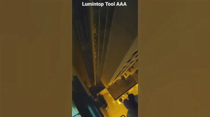 Lumintop Tool AAA Flashlight - Outdoor Test