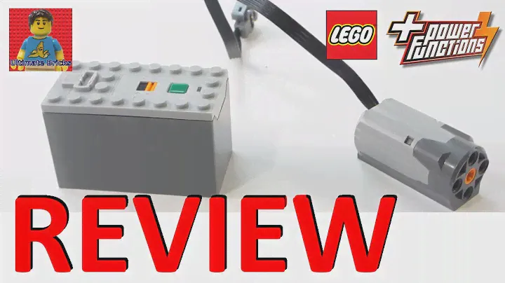LEGO Power Functions — обзор мотора M 8883 и батарейного отсека AAA 88000 (PF)