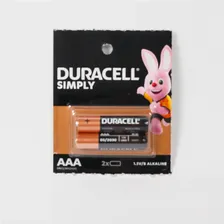 Батарейки ААА (мизинчиковые) 1,5V 2шт "Duracell" Alkaline AAA MN2400 LR03