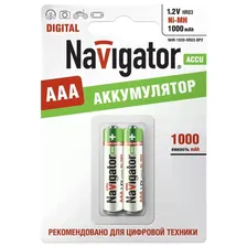 Аккумулятор AAA ЭРА HR03-2BL 1000mAh (упаковка 2шт) 5055398601594