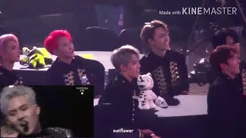 Seventeen's Reaction to Monsta x 'Beautiful & Dramarama' Performace at AAA