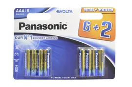 Panasonic LR03-8BL Evolta (AAA) батарейка (1 шт.)