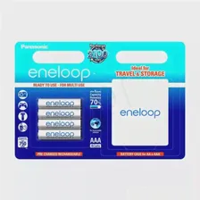 Аккумулятор PANASONIC Eneloop AAA 750 4BP (BK-4MCCEC4BE) с кейсом