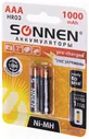Батарейки аккумуляторные Sonnen AAA 2шт