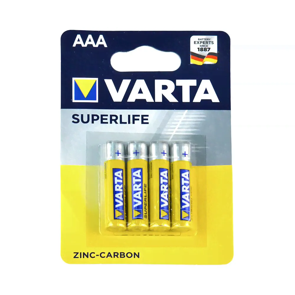 VARTA SUPERLIFE AAA бл 4