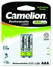 Аккумулятор AAA Ni-MH никель-металлгидридный 300mAh 1,2V Camelion