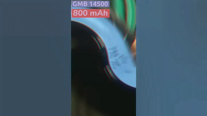 GMB 14500 800mAh. Реальная емкость аккумуляторов.