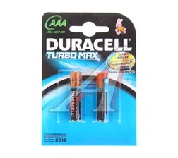 Батарейка AAA LR03 1.5V блистер (2шт.) Alkaline Turbo DURACELL