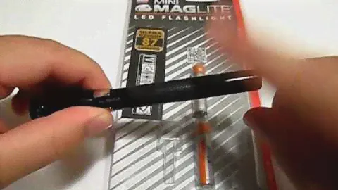 ОБЗОР СВЕТОДИОДНОГО ФОНАРИКА MINI MAGLITE 2 CELL AAA