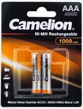 Аккумулятор AAA CAMELION 1000mAh ( R03 ) 1.2V Ni - Mh цена за 1 шт.