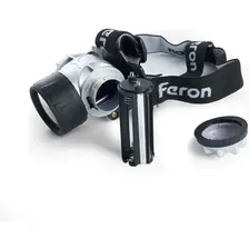 Фонарь налобный FERON TH2304 на батарейках 3*AAA, 3W 14LEDs IP44, пластик 41708