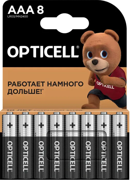 Батарейки Opticell AAA 8шт