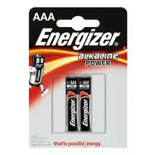Батарейка Energizer Alkaline Power AAA 2 шт