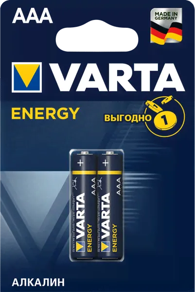 Батарейки VARTA ENERGY AAA бл. 2 (рус.)-0