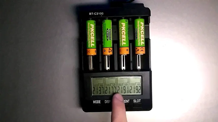 Тест аккумуляторов PKCELL AA 2200 mah