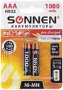 Батарейки аккумуляторные Sonnen AAA 2шт