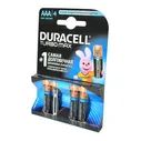 Батарейка алкалиновая Duracell Turbo AAA 1.5V LR03, 4шт