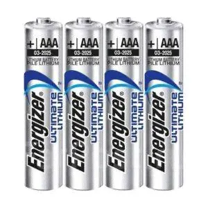Батарейка AAA(FR03) ENERGIZER Ultimate LITHIUM 4шт./1,5В. литиевая-0