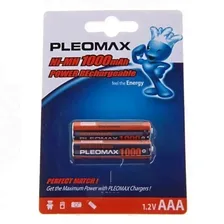 Аккумулятор Samsung Pleomax HR03-2BL 1000mAh AAA (2шт. в упаковке)