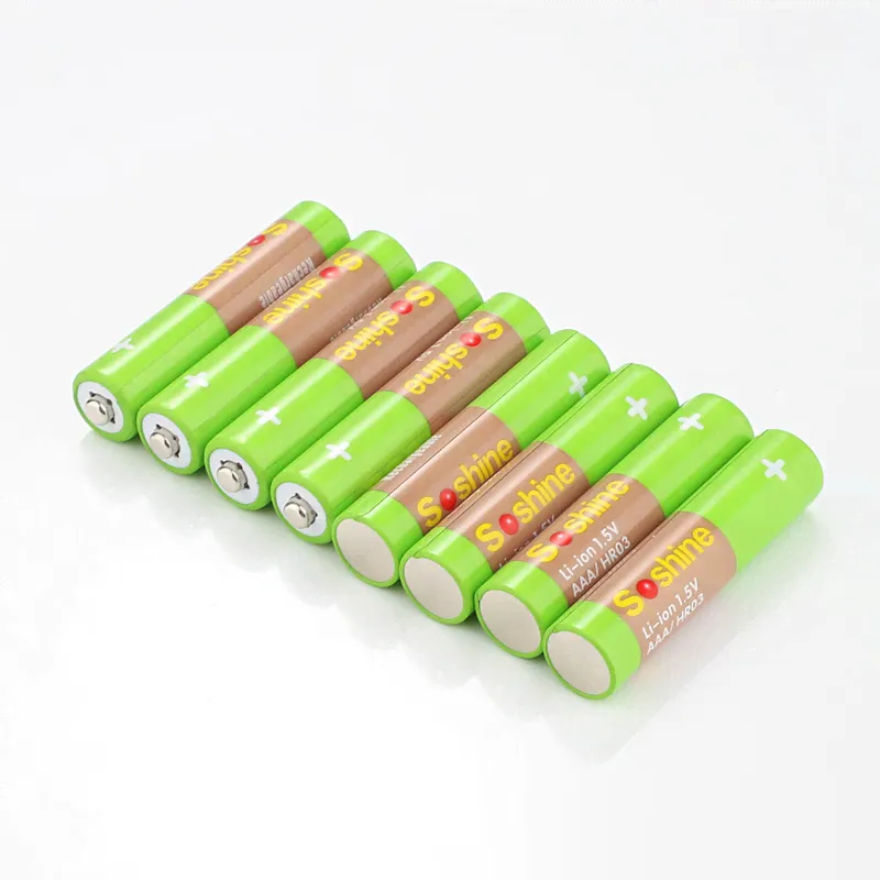 Soshine AAA 1.5V 450 mAh Li-Ion (600 mWh)-0