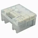 Plastic Battery Box Storage Case Holder Organizer for AA AAA C D 9V Batteries