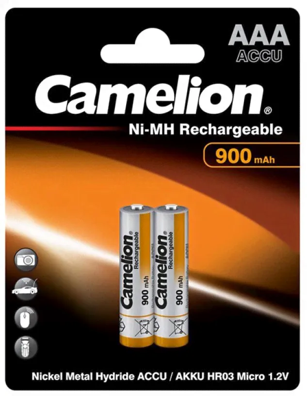 Аккумулятор AAA Camelion 900mAh-0