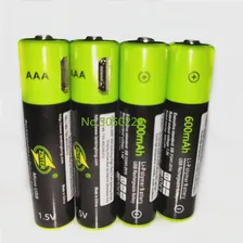 4 шт./лот ZNTER Mirco USB Аккумуляторная батарея 1,5 В AAA 600 мАч, Игрушечный пульт Дистанционного управления, Литий-полимерный аккумулятор