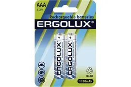 Аккумулятор Ergolux AAA-1100mAh Ni-Mh Bl-2 2шт