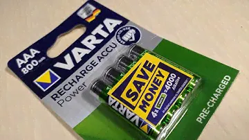 Распаковка аккумуляторов Varta Longlife Accu AAA из Rozetka.com.ua
