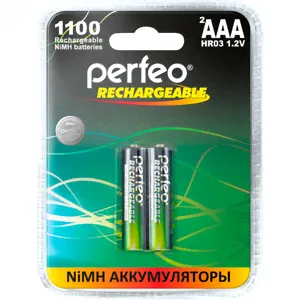 Аккумулятор Perfeo (AAA) 1100 mah 2шт-0
