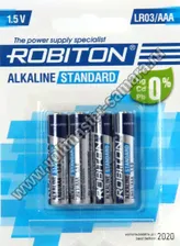 Батарейка AAA (LR03) Standart, Robiton