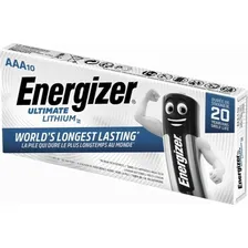Батарейки литиевые Energizer Ultimate Lithium AAA FR03 1.5В 1350мАч 10шт