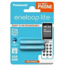 Аккумулятор Panasonic eneloop lite BK-4LCCE/2DE 550mAh AAA DECT BL2