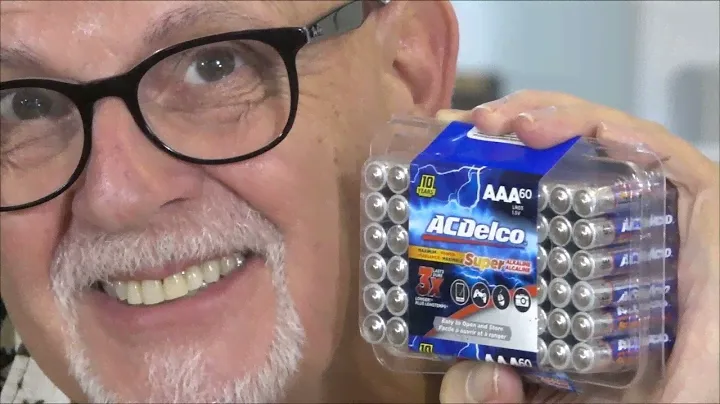 ACDelco AAA Batteries, Maximum Power Alkaline Battery, 10-Year Shelf Life