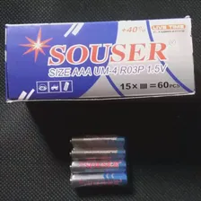 Батарейка SOUSER AAA UM-4 R03P 1,5v 1/60